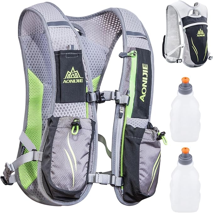 Azarxis Hydration Running Vest Backpack Pack 5L 5.5L for Women and Men Jogging Trail Race Marathon Cycling Hiking