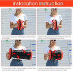 Esup 2 Pack Folding Camping Stool, Collapsible Stool Portable Lightweight Retractable Folding Stools Seat Fishing Outdoors Indoors Kitchen Max Load 400lbs