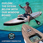 TRUISLAND Inflatable Paddle Board, Stand Up Paddle Board with Backpack, Non-Slip Thickened Deckpad, Waterproof Phone Case, Leash, Paddle, Hand Pump