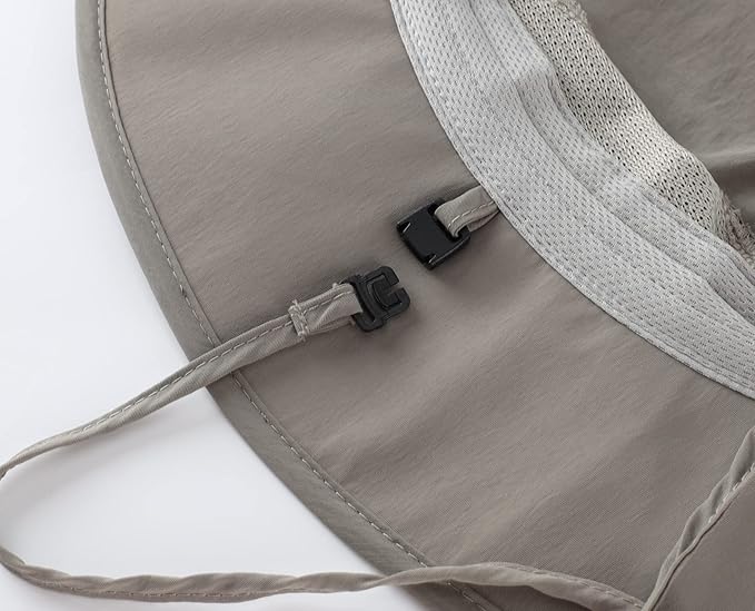 Home Prefer UPF50+ Mens Sun Hat Wide Brim Fishing Hat for Men UV Protection Womens Beach Bucket Hat for Golf Hiking Gardening