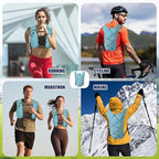 Running Vest for Women & Men, Lightweight 150g Hydration Backpack, 6L Pack for Trail Running, Marathon, Hiking, Cycling, Jogging, Adjustable Fit