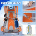 NUBILY 50L Hiking Backpack Waterproof Camping Backpack for Men Women Lightweight HIking Daypack Outdoor Travel Daypack