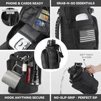 KXIAOCHEN Insulated Water Bottle, Stainless Steel Water Bottle, 2 Lids (Straw and Handle Lid),Wide Mouth Metal Water Bottles Keep Hot and Cold, Double Walled, Thermo Mug, Metal Canteen