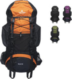 TETON 55L Scout Internal Frame Backpack for Hiking, Camping, Backpacking, Rain Cover Included