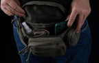 Tactical Waist Bag Utility Fanny Pack Small Hip Belt Bag Crossbody Sling Pack for Outdoor Every Day Carry, Hiking, Camping, Travel
