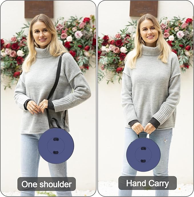 ALEVMOOM Upgraded Portable Collapsible Stool with Cushion, Telescoping Folding Stool for Adults, Lightweight Yet More Sturdy Capacity 600 lbs for Camping Fishing Hiking BBQ