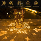 Butterfly Solar Lanterns Outdoor Waterproof, Birthday Gifts for Women Mom Grandma, Hanging Solar Lights for Yard, Patio, Porch, Garden Decor, Christmas Gifts for Her/Him