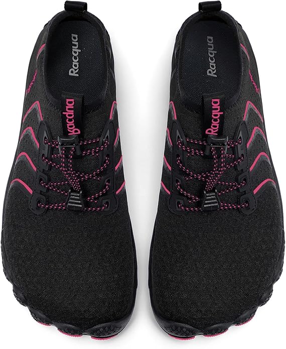 Racqua Water Shoes Quick Dry Barefoot Beach Aqua Sport Swim Surf Pool Hiking Diving Walking for Men Women