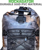 Kanarra 90L Waterproof Backpack for Camping, Hiking, Mountaineering, Backpacking, Hunting, Fishing, Canoeing, Outdoor Activities, The Wet Outdoors - Large Capacity, Roll Top Closure, Camo