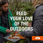 GSI Outdoors Santoku Knife Set, Compact 6-Piece Camping Chef Knife Kit with Cutting Board, Sheaths, Soap Bottle & Travel Case