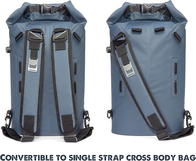 Waterproof Soft Backpack Cooler, converts to Crossbody Cooler Bag
