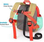 STEAMEDBUN Backpack Leash for Toddlers 1-3: Baby Backpack with Leash for Boys Girls - Anti-Lost Harness for Walking