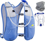 N NEVO RHINO Running Hydration Vest for Women 1.5L Water Bladder Backpack 5L Small -Lightweight Breathable Hydration Vest for Hiking Trail Running Cycling Marathon for Women