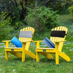 Chaise Lounge Head Pillow, 2 Pack Outdoor Lounge Chair Pillows with Adjustable Strap Longue Head Pillow Headrest Pillows for Patio Backyard Beach Pool Garden Recliner(Azure Blue)