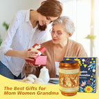 Hummingbird Solar Lanterns Outdoor Waterproof with Shepherd Hook, Birthday Mothers Day Gifts for Women Mom Grandma, Metal Solar Hanging Lights Garden Decor for Outside Yard Patio Pathway Porch