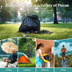 Portable Toilet Bags，Drawstring Camping Toilet Bags Toilet Trash Bags Leak-Proof, Waste Bags for Camping, Hiking, Traveling,Emergency, Outdoor Activities