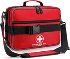 Poygik Premium 420 Piece Large First Aid Kit for Home, Car, Travel, Camping, Truck, Hiking, Sports, Office, Vehicle & Outdoor Emergencies - Emergency Medical Kits, Businesses & Home Medical Supplies