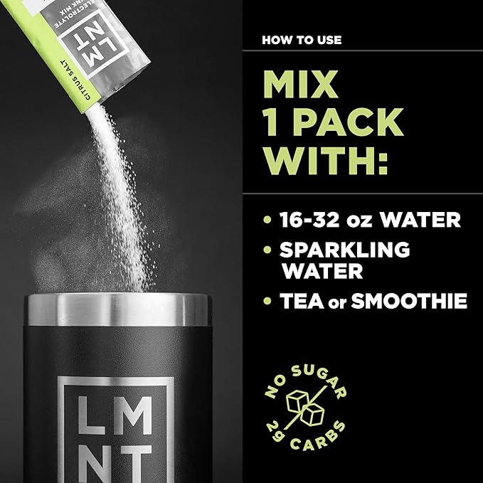 Drink LMNT Zero Sugar Electrolytes - Variety Pack Bundle | Drink Mix | 36-Count