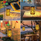 TEDOF Cardinal Solar Lanterns Outdoor Waterproof,Cardinal Mothers Day Gifts for Women,Men,Metal Solar Garden Lights for Yard,Patio,Lawn,Tabletop,Pathway,Landscape,Garden