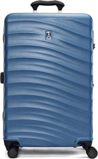 Travelpro Maxlite Air V2 Hardside Expandable Checked Luggage, 8 Spinner Wheels, Lightweight Hard Shell Suitcase, TSA lock, Ensign Blue, Checked Medium 25-Inch