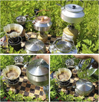 Stainless Steel Extended Kettle Spout with 10cm Brush, Coffee Kettle Spout for Home Kitchen Outdoor Use