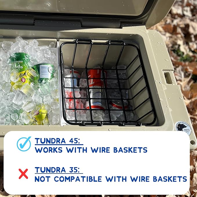 Ice Pack Divider for YETI Coolers - Four Sizes to Fit The YETI Tundra Haul, 35, 45, 65, Roadie 48, 60 - YETI Cooler Accessories - Freezable YETI Accessories