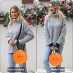 ALEVMOOM Portable Telescoping Collapsible Stool with Cushion & Bag, Retractable Folding Stool for Adults, Lightweight But Sturdy Capacity 440 lbs for Camping Fishing Hiking BBQ