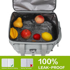 36L Large Soft Cooler Insulated Cooler Bag Soft Sided Collapsible Coolers for Travel, Camping, Beach. Leakproof, Waterproof, Expandable, 36L