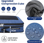 8 Set/6 Set/4 Set Compression Packing Cubes for Travel, Lightweight Vacation Travel Essentials, Travel Accessories for Suitcase Organizer Bags Set, Durable Luggage Organizer