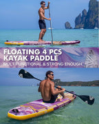11'6"x35" Inflatable Paddle Board, 450lbs Extra Wide Stand Up Sup Board for Adults, Blow Up Paddleboard Kayak Non-Slip Stable Deck Boat for Yoga Fishing Surf