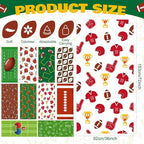 EBOOT 10 Pack Oversized Beach Towel Set Extra Large Pool Towels Microfiber Quick Dry Swim Blanket for Adult Women Men Face Hand Body Bath Travel Pool(Field Green,36 x 72 Inch,Football Style)