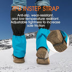 Waterproof Adjustable Leg Gaiters for Men and Women Snow Boot Gaiters for Hiking in Hunting Sand and Mud Mountain Climbing or Snowshoeing