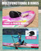 Inflatable Stand Up Paddle Board with SUP Accessories, Anti-Slip EVA Deck, 11'*33" Inflatable Paddle Boards for Adults & Youth of All Skill Levels
