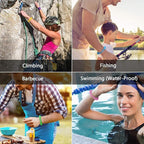 60 Pack Mosquito Repellent Bracelets, Individually Wrapped Wristbands, DEET Free, Natural and Waterproof Bands, Camping Travel Essentials (60 Count (Pack of 1))