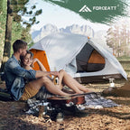 Forceatt Tent for 2 and 3 Person is Waterproof and Windproof, Camping Tent for 3 to 4 Seasons,Lightweight Aluminum Pole Backpacking Tent Can be Set Up Quickly,Great for Hiking