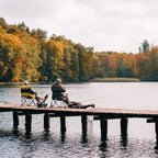 LUCKY Portable Fish Finder,Handheld Waterproof Depth Finder,Wireless fishfinder for Ice Fishing,Sea Fishing,Bank Fishing,Kayak Fishing,Depth Finder with Color LCD Screen,Black