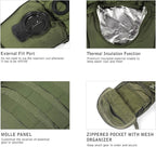 Unigear Tactical Hydration Packs Backpack 1050D with 3L Water Bladder, Thermal Insulation Pack Keeps Liquid Cool up to 4 Hours for Hiking, Cycling, Hunting and Climbing