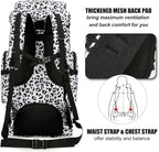 Hiking Backpack for Men 70L/100L Camping Backpack Military Rucksack Molle 3 Days Assault Pack for Climbing