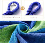 Camping Hammock Comfortable Fabric Hammocks with Tree Straps for Travel Patio Garden, Hanging Sturdy Indoor/Outdoor Hammock Up to 660lbs Portable Hammocks with Travel Bag