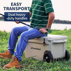 EchoSmile 25/30/35/40/60/75 Quart Rotomolded Cooler, Built to Stand up to The Rigors of The Journey