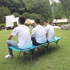 Foldable High/Low 2 Modes Camping Cot, with Extend Legs, Storage Bag, Ultralight & Durable Backpacking Travel Tent Cot, Max Loading Capacity 264lbs, Easy to use for Woman & Man