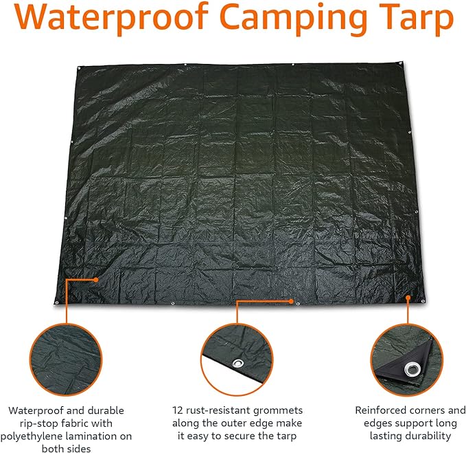 Amazon Basics Waterproof Camping Tarp