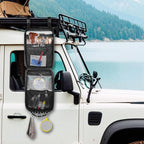 Camp Kitchen Organizer, Multi-Pocket Camping Cooking Utensils Bag, Waterproof Portable Storage for BBQ Outdoor Cooking Essentials