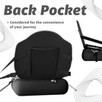 Inflatable SUP Seat with Backrest - Premium Paddle Board Chair for Surfboard, Kayak & Boat, Comfortable Blow Up Seat for Adults & Kids, Lightweight SUP Accessories for Versatile Use