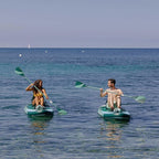 Paddle Board Paddle 2-in-1 Aluminum Sup Paddleboard Oar & Kayak Detachable 4 Piece | Double Sided Sup Oar Adjustable for Stand Up Board | Packable Paddleboard Ore & Kayak for Paddleboarding