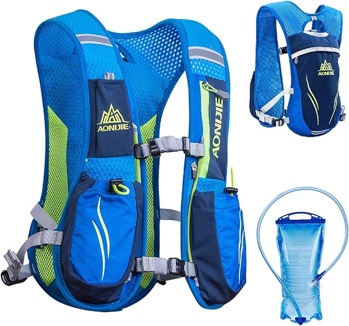 YAPJEB Hydration Vest - 5L Running Water Backpack for Trail, Marathon, Cycling, Hiking - Outdoors Pack