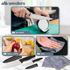 Camp Kitchen Cooking Utensil Set Travel Organizer Grill Accessories Portable Compact Gear for Backpacking BBQ Camping Hiking Travel Cookware Kit Water Resistant Case