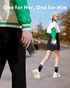 2 Packs Portable Chargers with Built in Cables, 2PCS Slim 10000mAh Travel Essentials Battery Pack 6 Outputs 3A Power Banks for iPhone Samsung Pixel LG Moto iPad