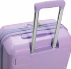 Traveler's Choice Pagosa Hardshell Expandable Luggage with Spinner Wheels, Lavender, 22-Inch Carry-on