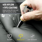 Inflatable Camping Sleeping Pad with Pillow, 5" Extra-Thick Ultralight Inflatable Sleeping Mat with Built-in Pump, Camping Air Mattress Compact for Backpacking Hiking Trap Traveling (Grey)